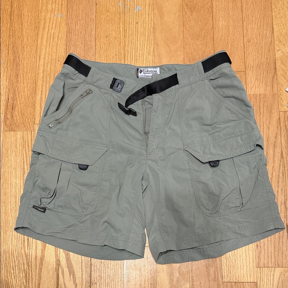 Columbia Men's Olive Cargo Shorts